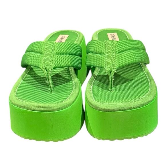 NEW in Box Steve Madden x Urban Outfitters Contempo Green Platform Sandals  6 7 - Picture 4 of 7